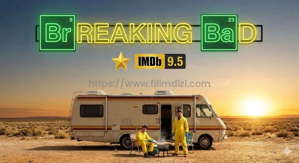 Breaking Bad ⭐ IMDb 9.5, sürükleyici hikâyesi, suç ve aksiyon dolu sahneleriyle dünyanın en çok izlenen ve tavsiye edilen dizileri arasında gösteriliyor.