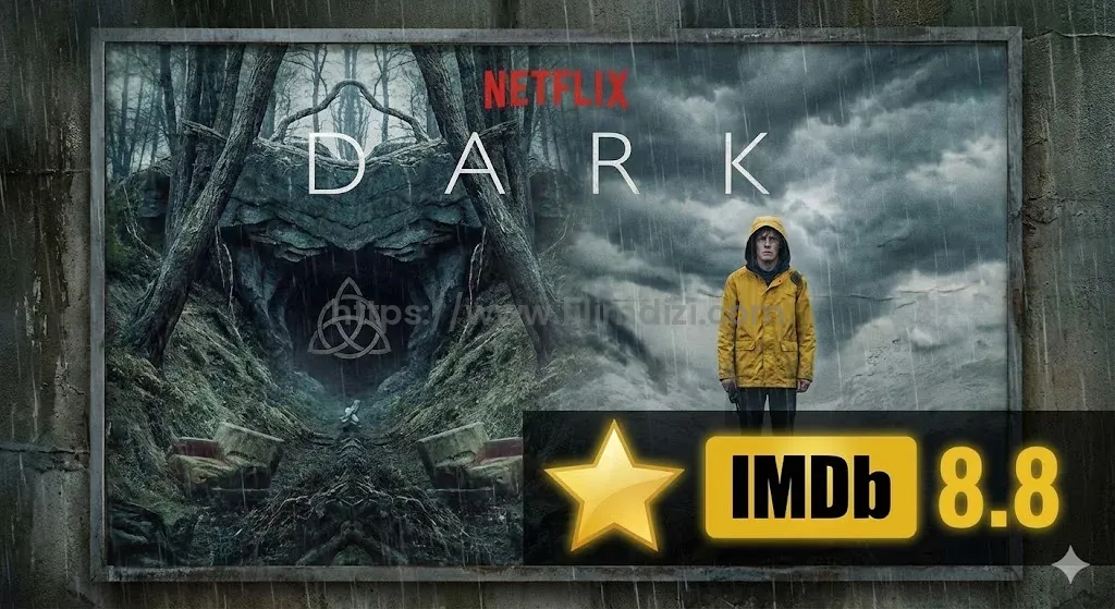 Dark ⭐ IMDb 8.8, derin senaryosu, zaman döngüleri ve karanlık atmosferiyle bilim kurgu ve gizem türünün en çok övülen ve tavsiye edilen dizileri arasında yer alıyor.