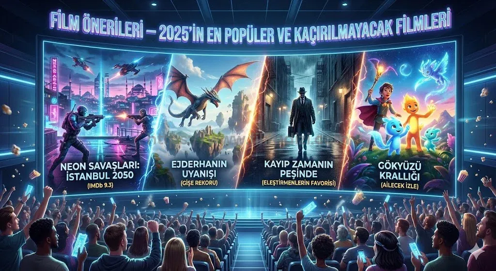 Film Önerileri – 2025’in En Popüler ve Kaçırılmayacak Filmleri