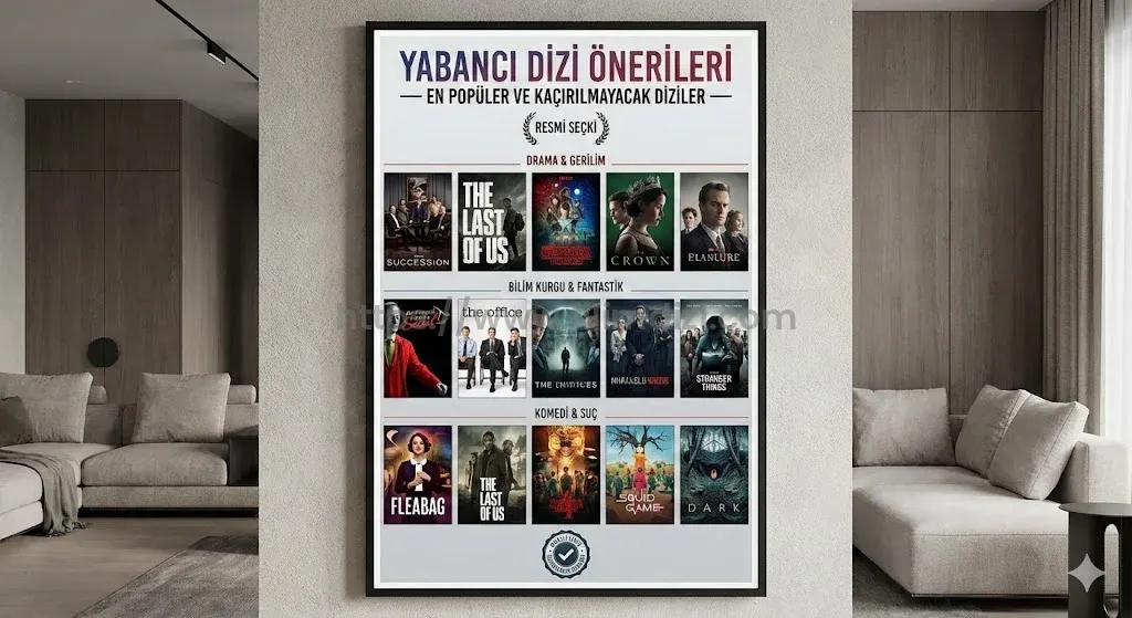 Yabancı Dizi Önerileri – En Popüler ve Kaçırılmayacak Diziler